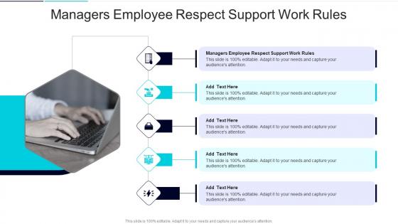Managers Employee Respect Support Work Rules In Powerpoint And Google Slides Cpb