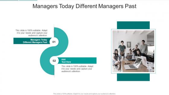 Managers Today Different Managers Past In Powerpoint And Google Slides Cpb