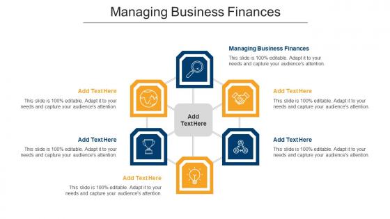 Managing Business Finances Ppt Powerpoint Presentation Slides Graphics Cpb