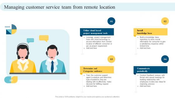 Managing Customer Service Team From Remote Location