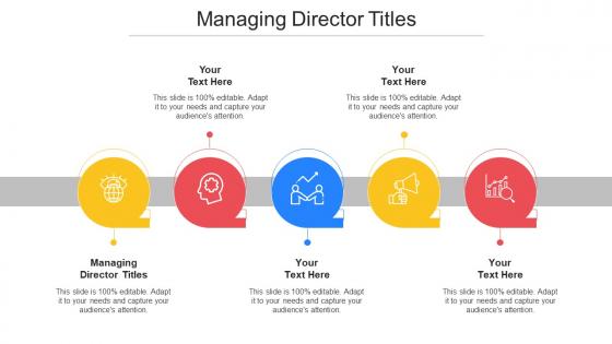 Managing Director Titles Ppt Powerpoint Presentation File Graphics Design Cpb