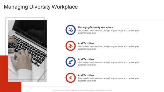 Managing Diversity Workplace In Powerpoint And Google Slides Cpb