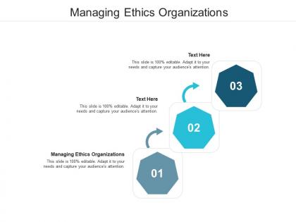 Managing ethics organizations ppt powerpoint presentation infographic template gallery cpb