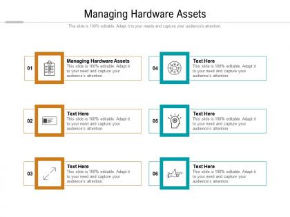 Managing hardware assets ppt powerpoint presentation outline slideshow cpb