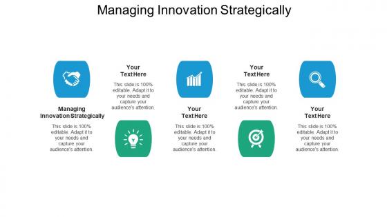 Managing innovation strategically ppt powerpoint presentation model clipart cpb