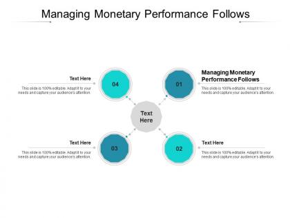 Managing monetary performance follows ppt powerpoint presentation outline slide download cpb