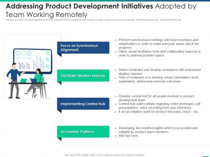 Managing product introduction to market addressing product development