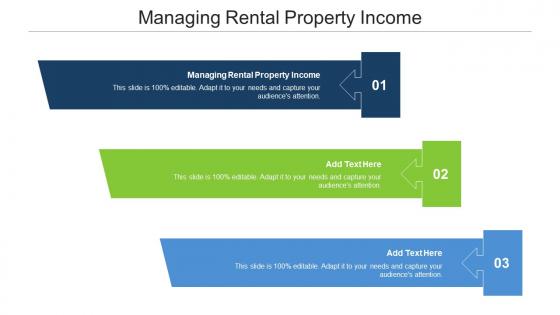 Managing Rental Property Income Ppt PowerPoint Presentation Portfolio Graphics Download Cpb