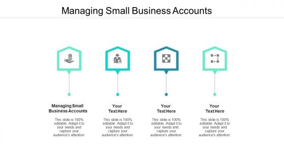 Managing small business accounts ppt powerpoint presentation inspiration professional cpb