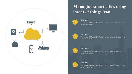 Managing Smart Cities Using Intent Of Things Icon