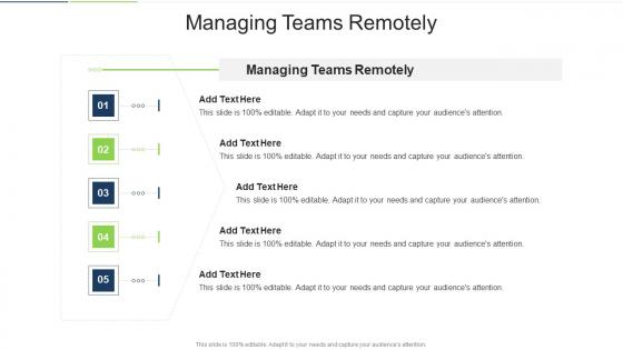 Managing Teams Remotely In Powerpoint And Google Slides Cpb