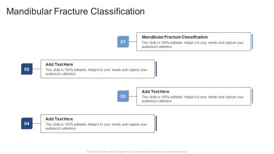 Mandibular Fracture Classification In Powerpoint And Google Slides Cpb