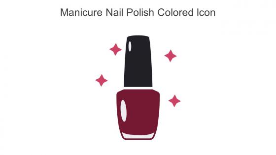 Manicure Nail Polish Colored Icon In Powerpoint Pptx Png And Editable Eps Format