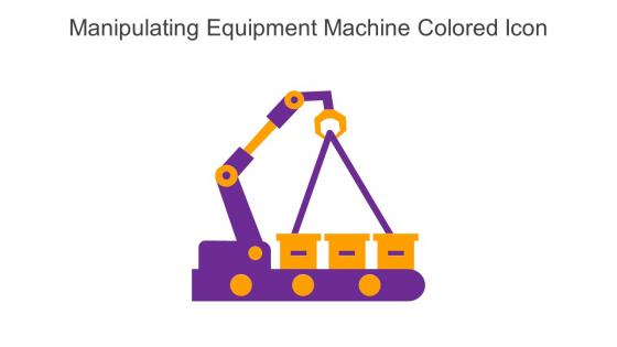 Manipulating Equipment Machine Colored Icon In Powerpoint Pptx Png And Editable Eps Format