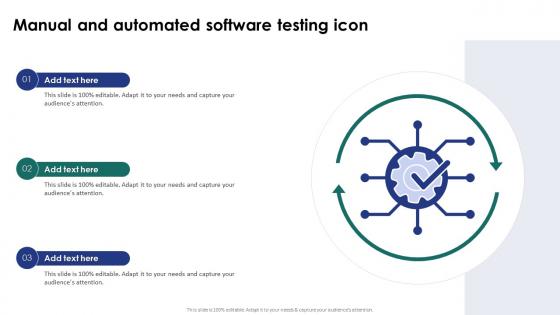 Manual And Automated Software Testing Icon