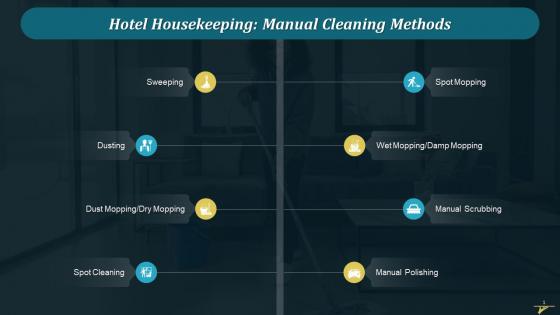 Manual Cleaning Methods For Hotel Housekeeping Training Ppt