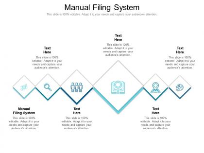 Manual filing system ppt powerpoint presentation summary cpb