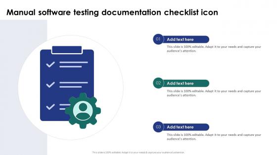 Manual Software Testing Documentation Checklist Icon