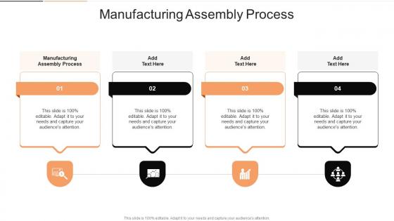 Manufacturing Assembly Process In Powerpoint And Google Slides Cpb