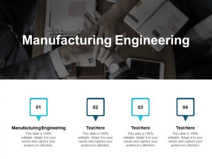 Manufacturing engineering ppt powerpoint presentation gallery deck cpb