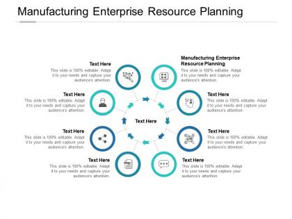 Manufacturing enterprise resource planning ppt powerpoint examples cpb