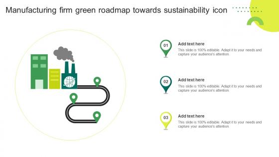 Manufacturing Firm Green Roadmap Towards Sustainability Icon