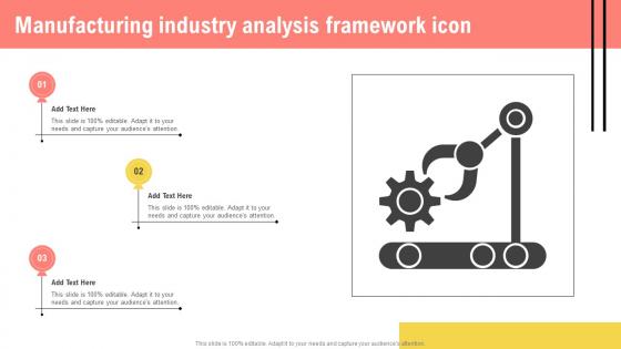 Manufacturing Industry Analysis Framework Icon
