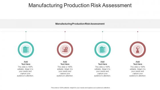Manufacturing Production Risk Assessment In Powerpoint And Google Slides Cpb