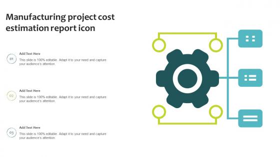 Manufacturing Project Cost Estimation Report Icon