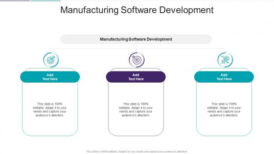 Manufacturing Software Development In Powerpoint And Google Slides Cpb