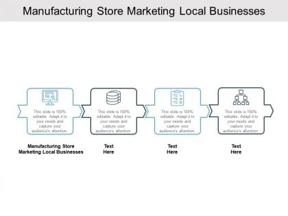 Manufacturing store marketing local businesses ppt powerpoint presentation styles cpb