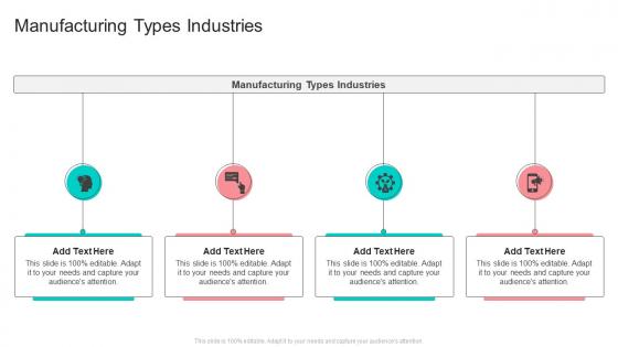 Manufacturing Types Industries In Powerpoint And Google Slides Cpb