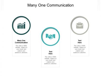 Many one communication ppt powerpoint presentation introduction cpb