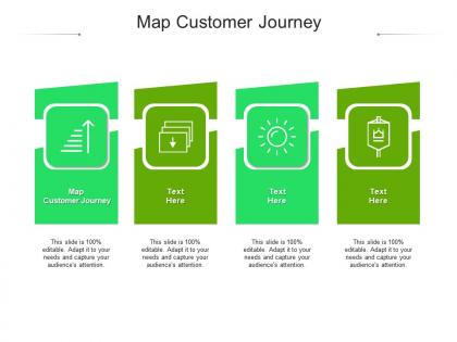 Map customer journey ppt powerpoint presentation infographics background designs cpb