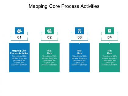 Mapping core process activities ppt powerpoint presentation themes cpb