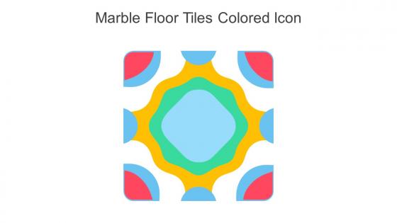 Marble Floor Tiles Colored Icon In Powerpoint Pptx Png And Editable Eps Format