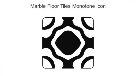 Marble Floor Tiles Monotone Icon In Powerpoint Pptx Png And Editable Eps Format