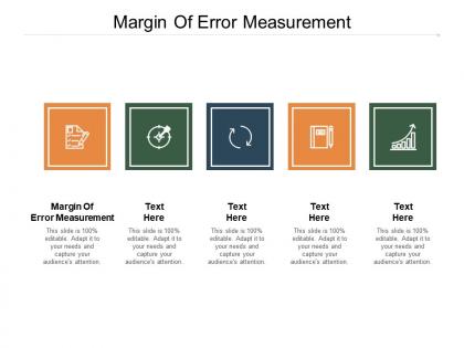 Margin of error measurement ppt powerpoint presentation portfolio slide portrait cpb