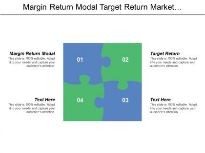Margin return modal target return market attachment  positioning strategy