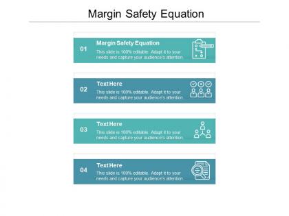 Margin safety equation ppt powerpoint presentation inspiration files cpb