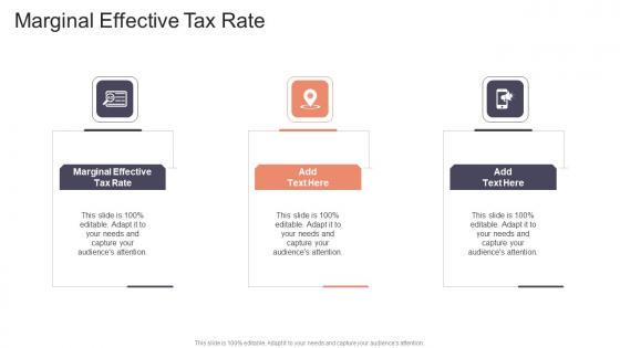 Marginal Effective Tax Rate In Powerpoint And Google Slides Cpb