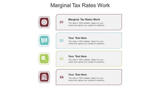 Marginal tax rates work ppt powerpoint presentation styles background image cpb
