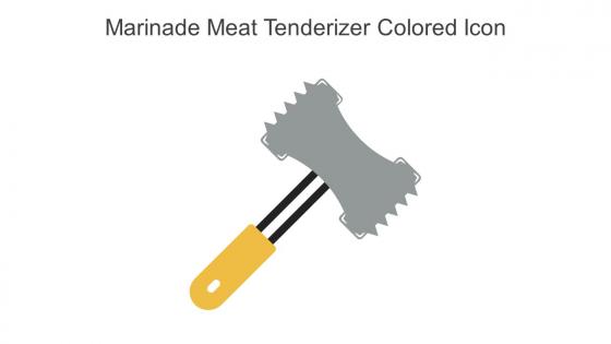 Marinade Meat Tenderizer Colored Icon In Powerpoint Pptx Png And Editable Eps Format