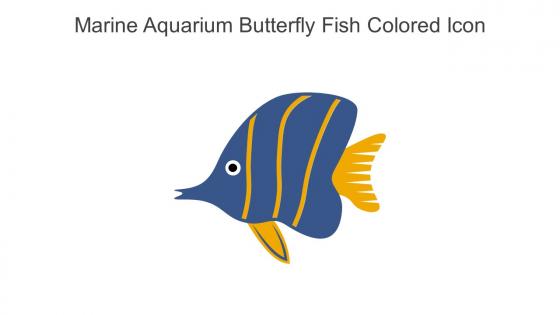 Marine Aquarium Butterfly Fish Colored Icon In Powerpoint Pptx Png And Editable Eps Format