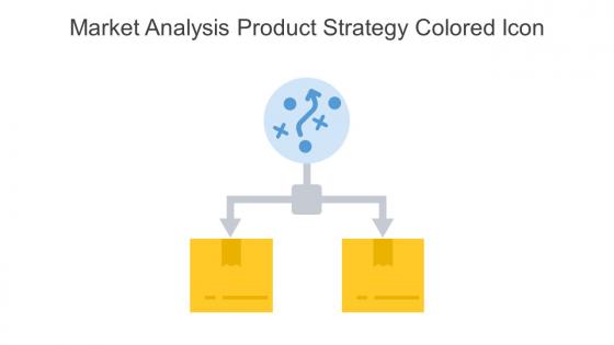 Market Analysis Product Strategy Colored Icon In Powerpoint Pptx Png And Editable Eps Format