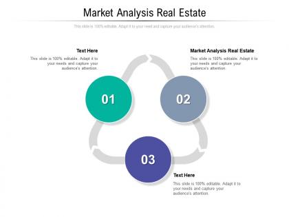Market analysis real estate ppt powerpoint presentation infographic template aids cpb