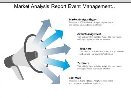 Market analysis report event management competitive marketing analysis cpb