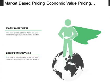 Market based pricing economic value pricing segment pricing