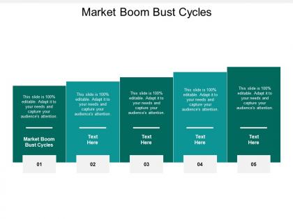 Market boom bust cycles ppt powerpoint presentation show samples cpb
