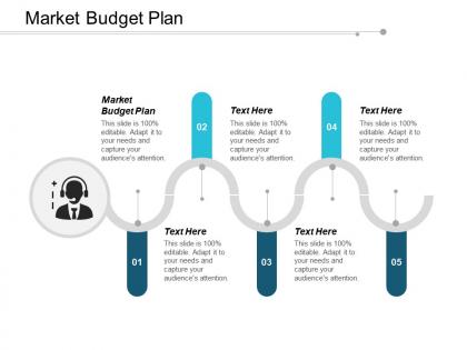 Market budget plan ppt powerpoint presentation infographics infographic template cpb